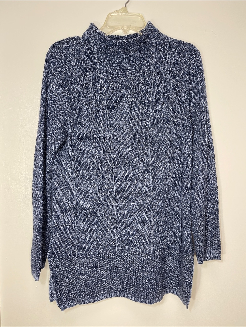 eight eight eight Cotton Mock Neck Sweater